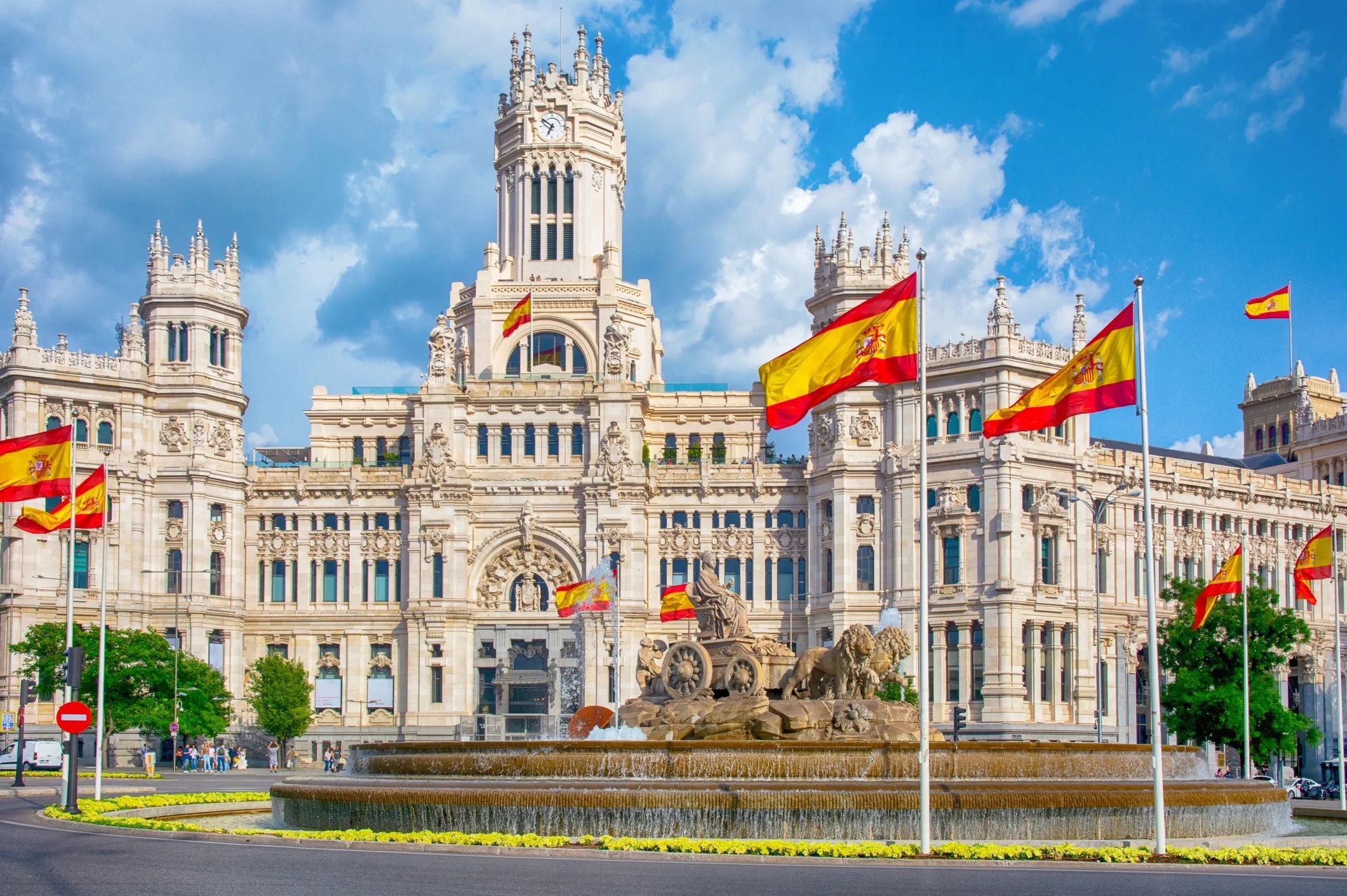 Madrid city life Spain